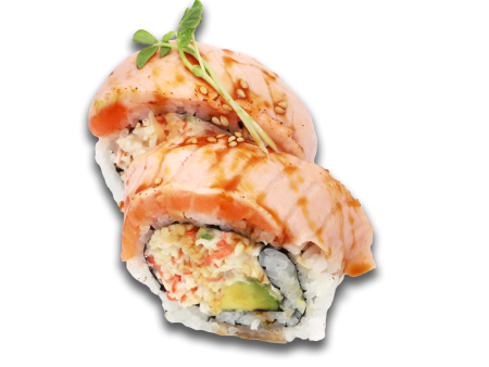 Aburi Salmon Roll