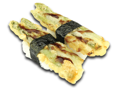 Asparagus Tempura Nigiri
