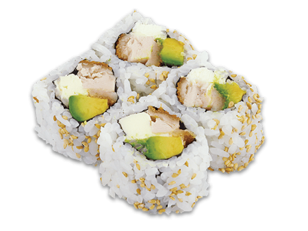 Chicken Avocado Cream Cheese Roll