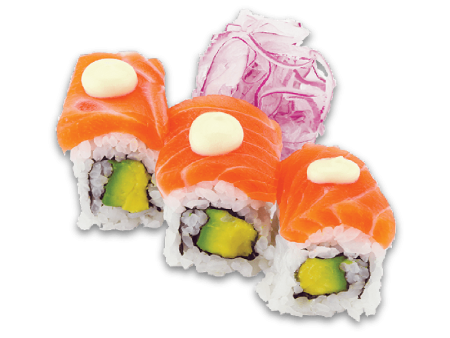S.A.O Roll (Salmon, Avocado & Onion)